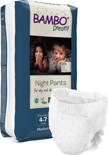 Bambo Dreamy Unisex 4-7 años | 15-35 kg | Paquete 10 unidades