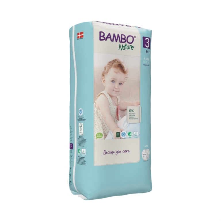 Bambo Nature Talla 3 |  52 unidades