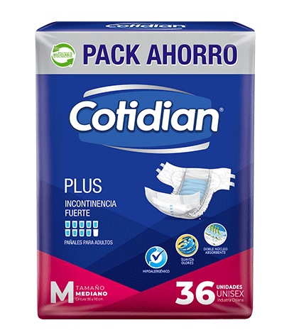 COTIDIAN PLUS TALLA M 36 UN