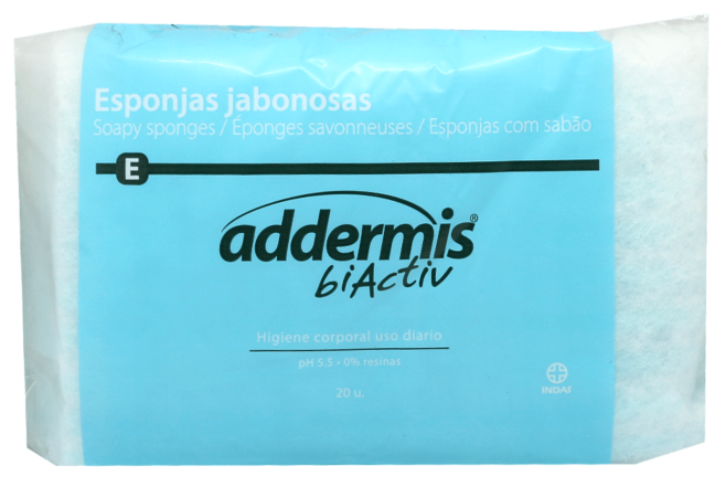 ADDERMIS ESPONJA JABONOSAS 20 UN