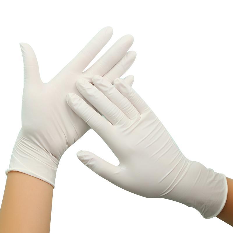 Caja de Guantes de Látex Talla M sin Polvo | 100 Unidades