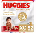 Huggies Natural Care Talla XG | 52 un