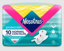 [110181] NOSOTRAS NORMAL CON ALAS TELA SUAVE 10 UN