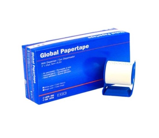 GHC Tela Adhesiva Microporosa Blanca | 50 mm x 9,1 m