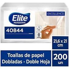 Elite Toalla Interfoliada Doble Hoja | 200 un.
