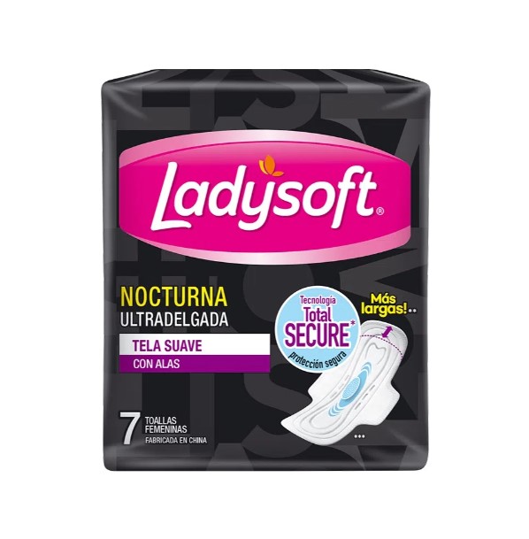 LADYSOFT NOCTURNA TELA SUAVE X 7 UN