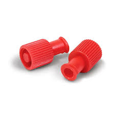 Cranberry Tapa de Obturación Roja Macho-Hembra | Caja 100 Unidades