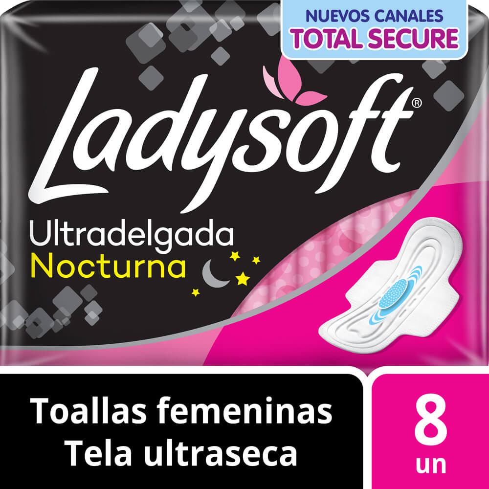 LADYSOFT TELA MALLA C/ALAS NOCTURNA 8UN [96049]