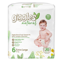 GIGGLES NATURAL 6 EXTRALARGE 20UN