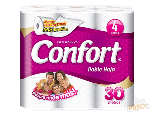 CONFORT DOBLE HOJA 30 MTSX 4