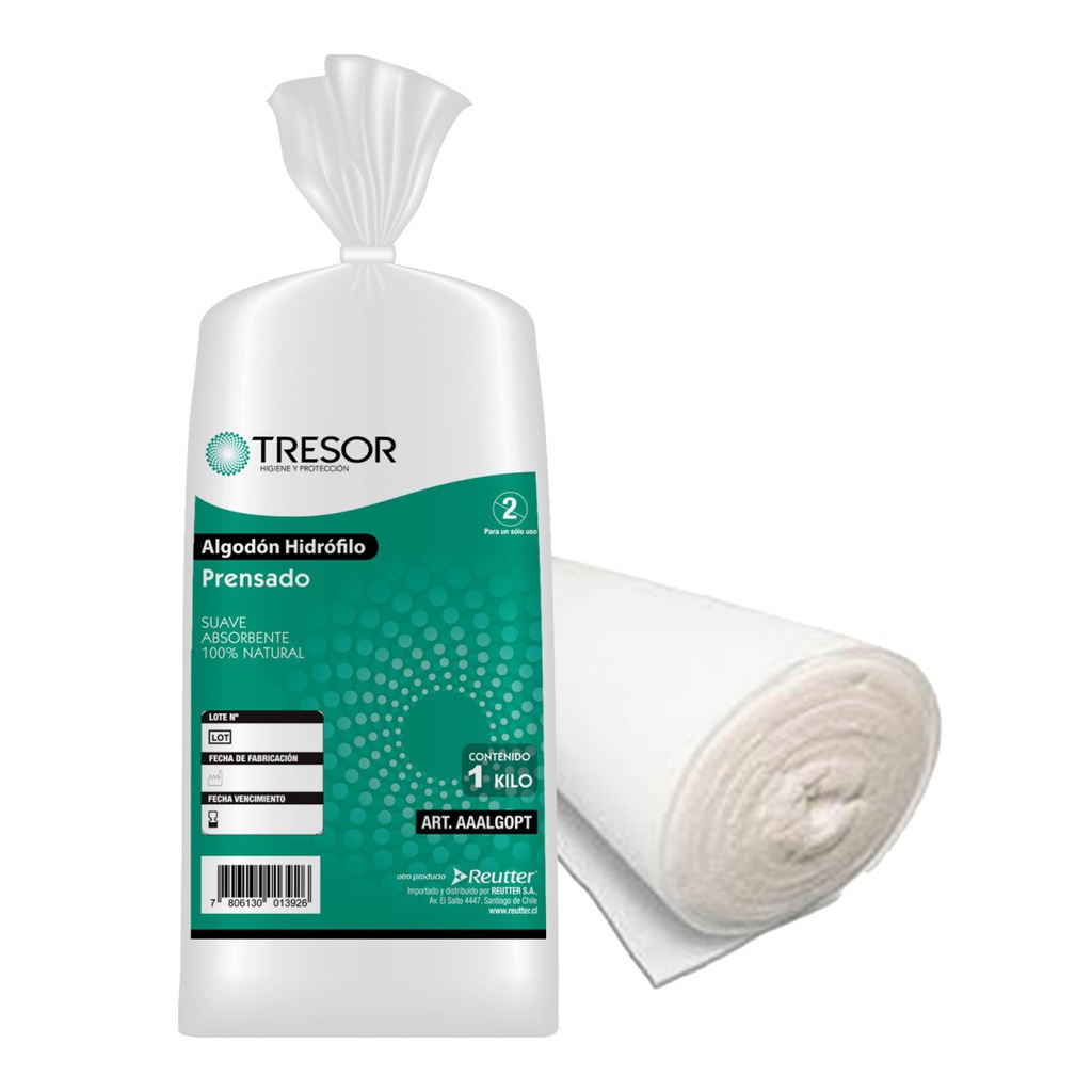 Tresor Algodón Prensado 1Kg