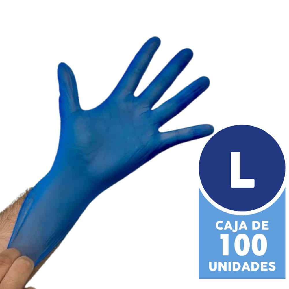 TRESOR GUANTE VINILO L (AZUL)