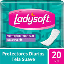 LadySoft Protectores Diarios Ultradelgado | 20 Unidades