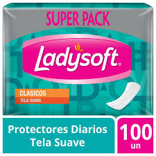 LadySoft Protectores Diarios Ultradelgado | 100 Unidades
