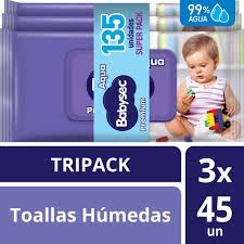 Babysec Toallitas Húmedas  | 45x3 Pack