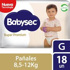 Babysec Super Premium Talla G | 18 Unidades