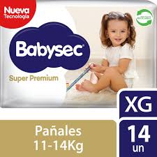 Babysec Super Premium Talla XG | 14 Unidades