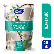 Ballerina Jabón Líquido Coco Jazmín 750 ml | Unidad