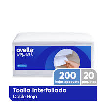 Ovella Toalla Interfoliada Doble Hoja | 200 un