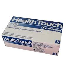 HealthTouch Guante de Nitrilo Celeste Talla S | 100 un