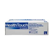 HealthTouch Guante de Nitrilo Celeste Talla L |100 un