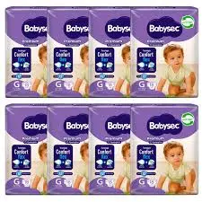 Babysec Super Premium Pack Mensual G l 144 un