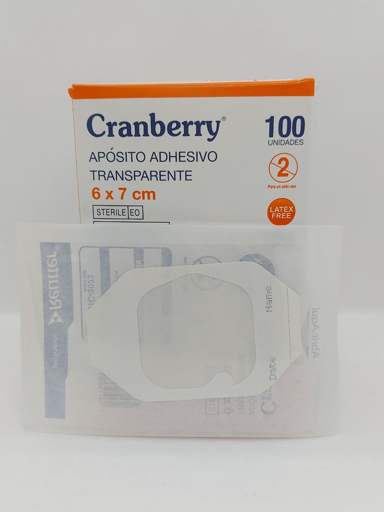 Cranberry Apósito Adhesivo Transparente 6 x 7 cm | Unidadx7 CM UN