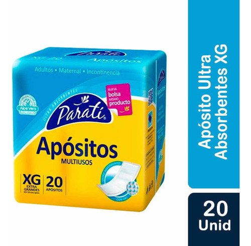 Paratí Apósito XG | 20 Unidades