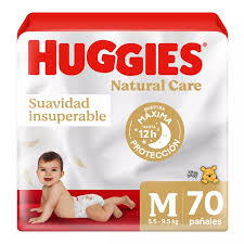 [PI0114] Huggies Natural Care Talla M | 70 un