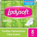 Ladysoft Normal Tela Suave | 8 un
