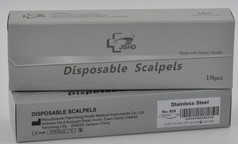 [AAHBCM22] Caja Bisturí con Mango N°22 | Caja 10 Unidades