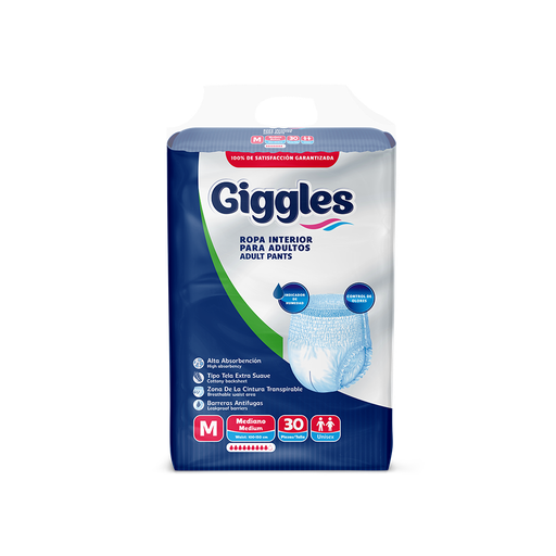 Giggles Pants Adulto Premium M | 30 Un