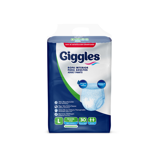 Giggles Pants Adulto Premium L | 30 Un