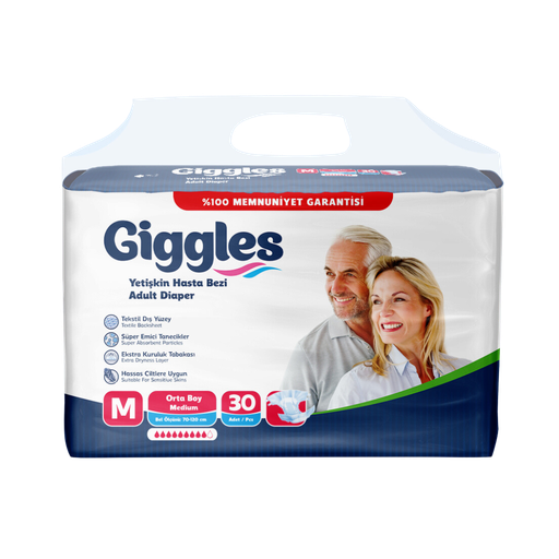 Giggles Pañal Adulto Premium M | 30 Un