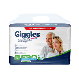Giggles Pañal Anatómico Talla L Alta Absorción | 30 Unidades
