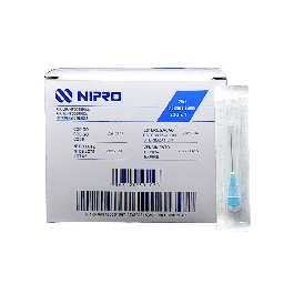 NIPRO AGUJA HIPODERMICA 23G x 1 CAJA 100 UN