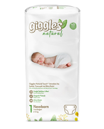 GIGGLES NATURAL 1 NEWBORN 70UN