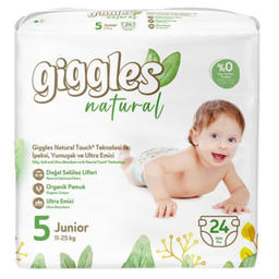 GIGGLES NATURAL 5 JUNIOR 24UN