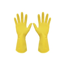 [ACGDOAT4] Guantes Domésticos de Látex Amarillo | Talla XL