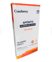 [AAAACA20] CRANBERRY APOSITO ALGINATO DE CALCIO 10X20 UN