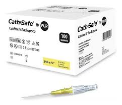CathSafe Catéter Intravenoso 24G x 3/4 | Unidad