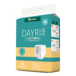 Dayri Pants Adulto Premium Talla XG Incontinencia Fuerte | 30 Unidades
