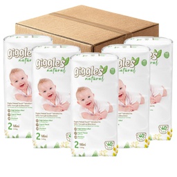 MANGA GIGGLES NATURAL 2 MINI 200UN