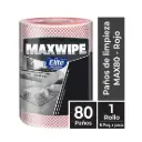 Elite Paño Maxwipe Rojo | 80 un