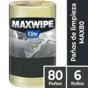 Elite Paño Maxwipe Amarillo | 80 un
