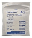 Cranberry Apósito de Gasa No Tejida + Algodón 13x23 cm | Unidad